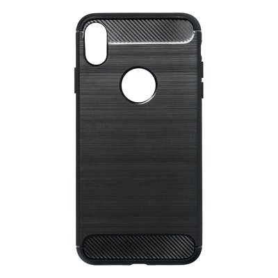 Forcell CARBON für IPHONE XS Max ( 6,5" ) schwarz